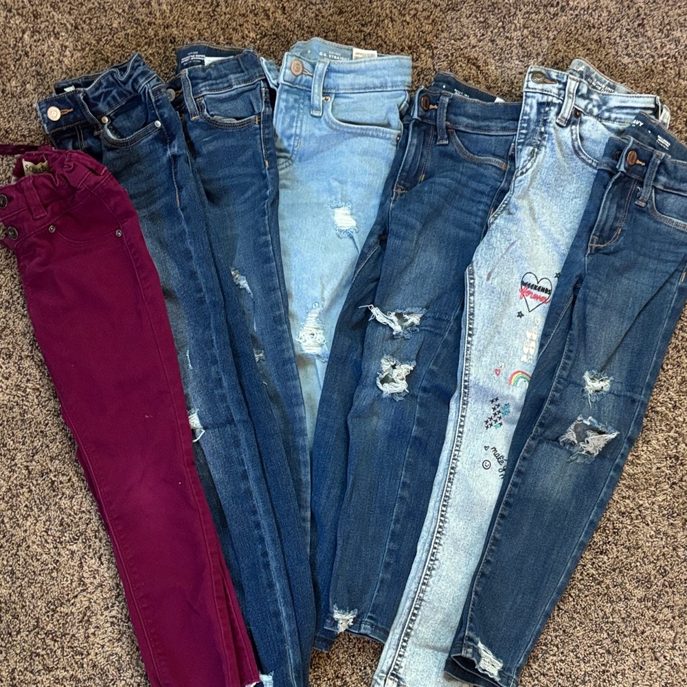 Old Navy Kids Jeans in Blue and Purple